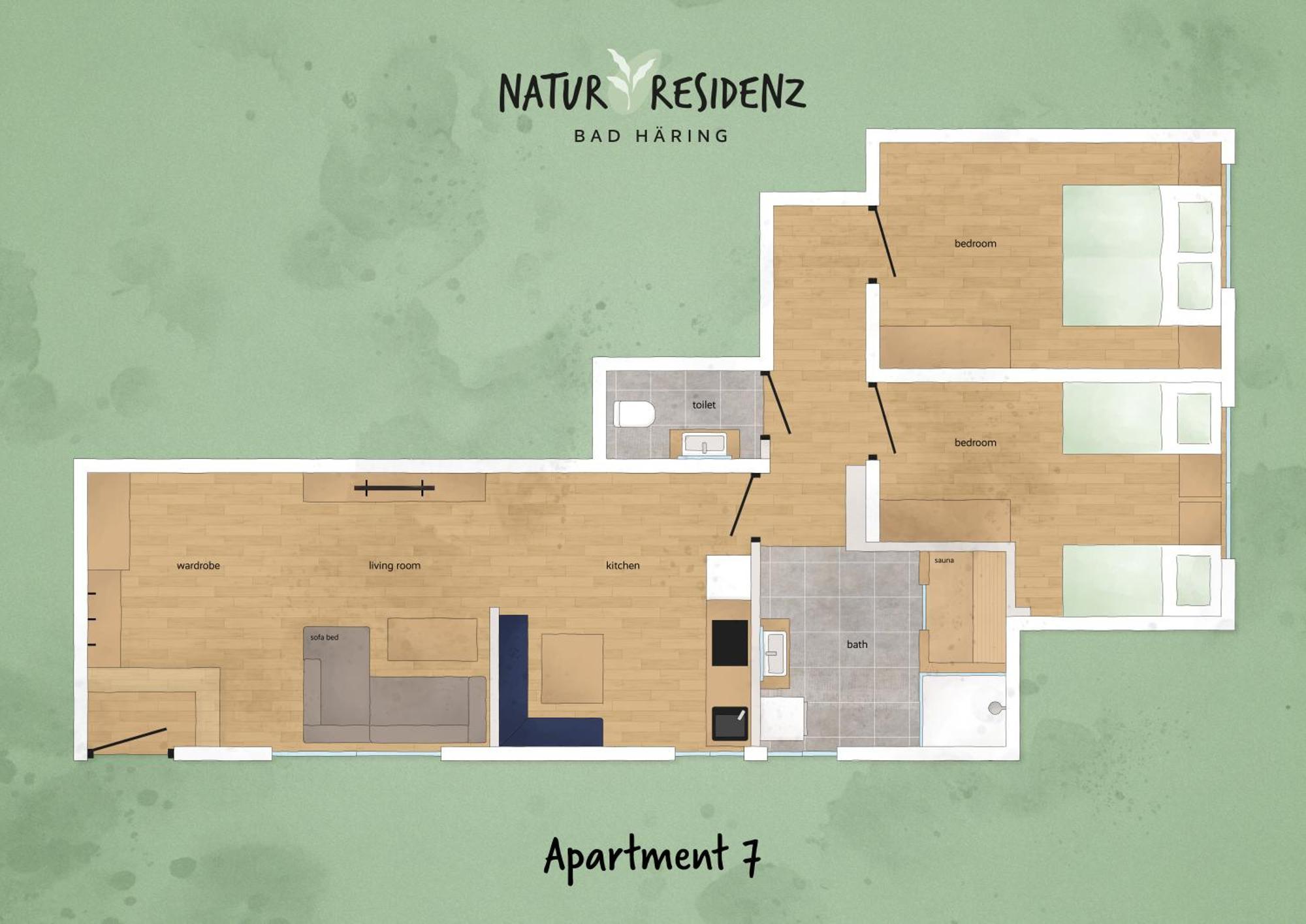 Natur Residenz Bad Häring Eksteriør bilde