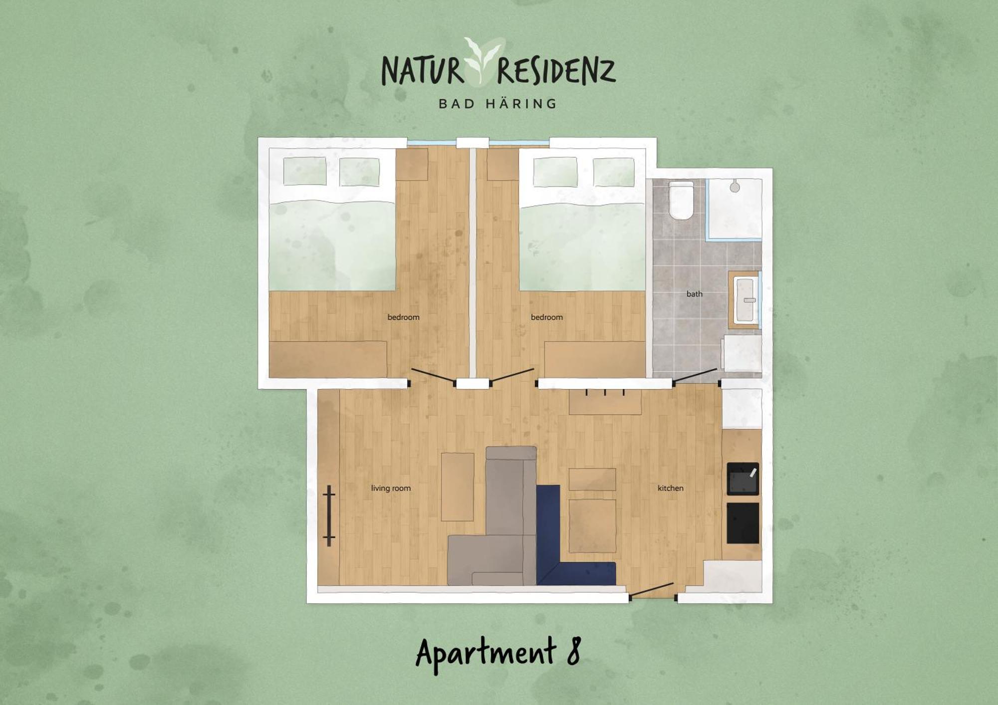 Natur Residenz Bad Häring Eksteriør bilde
